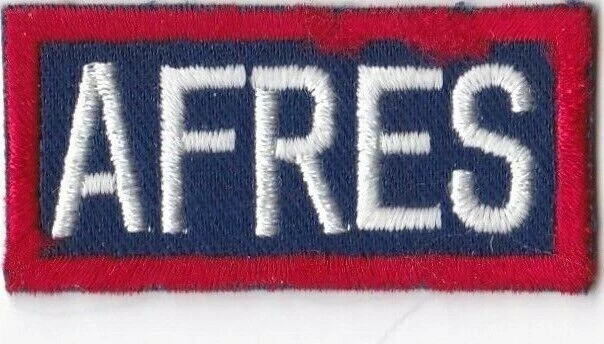 USAF Moral AFRES Pencil Patch A-6