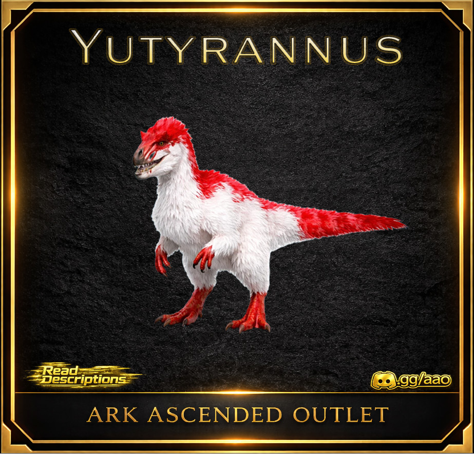 Ark Survival Ascended-ASA-PVE-Yutyrannus-Yuty-Dino-PC/PS5/XBOX-Official-AAO