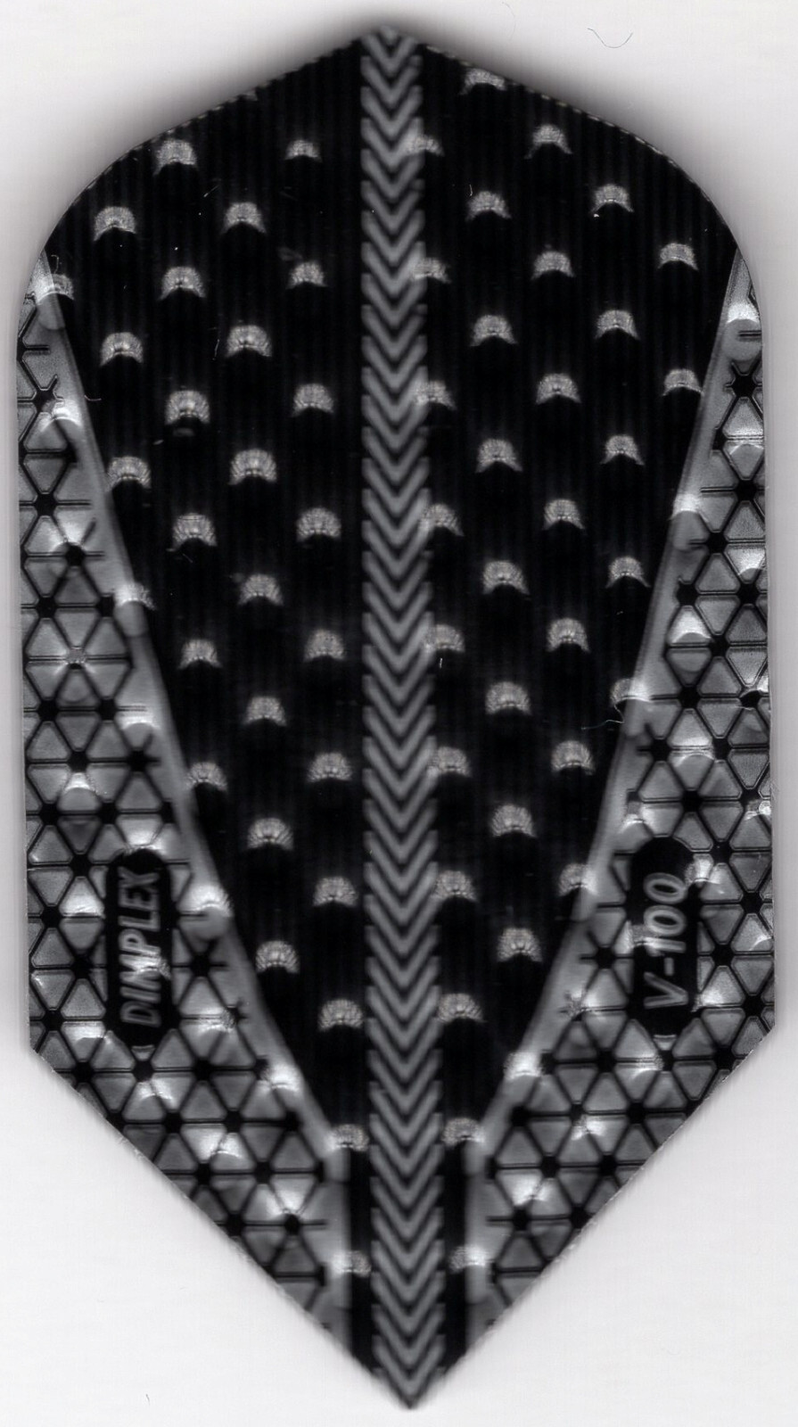 GRAY V-100 Slim Dimplex Dart Flights: 3 per set