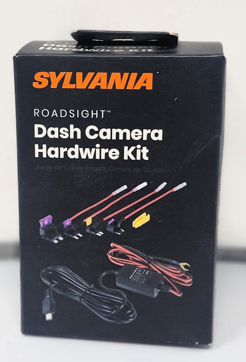 NEW SEALED Sylvania Roadsight Dash Camera Hardwire Kit Fuse Tap Power Cable