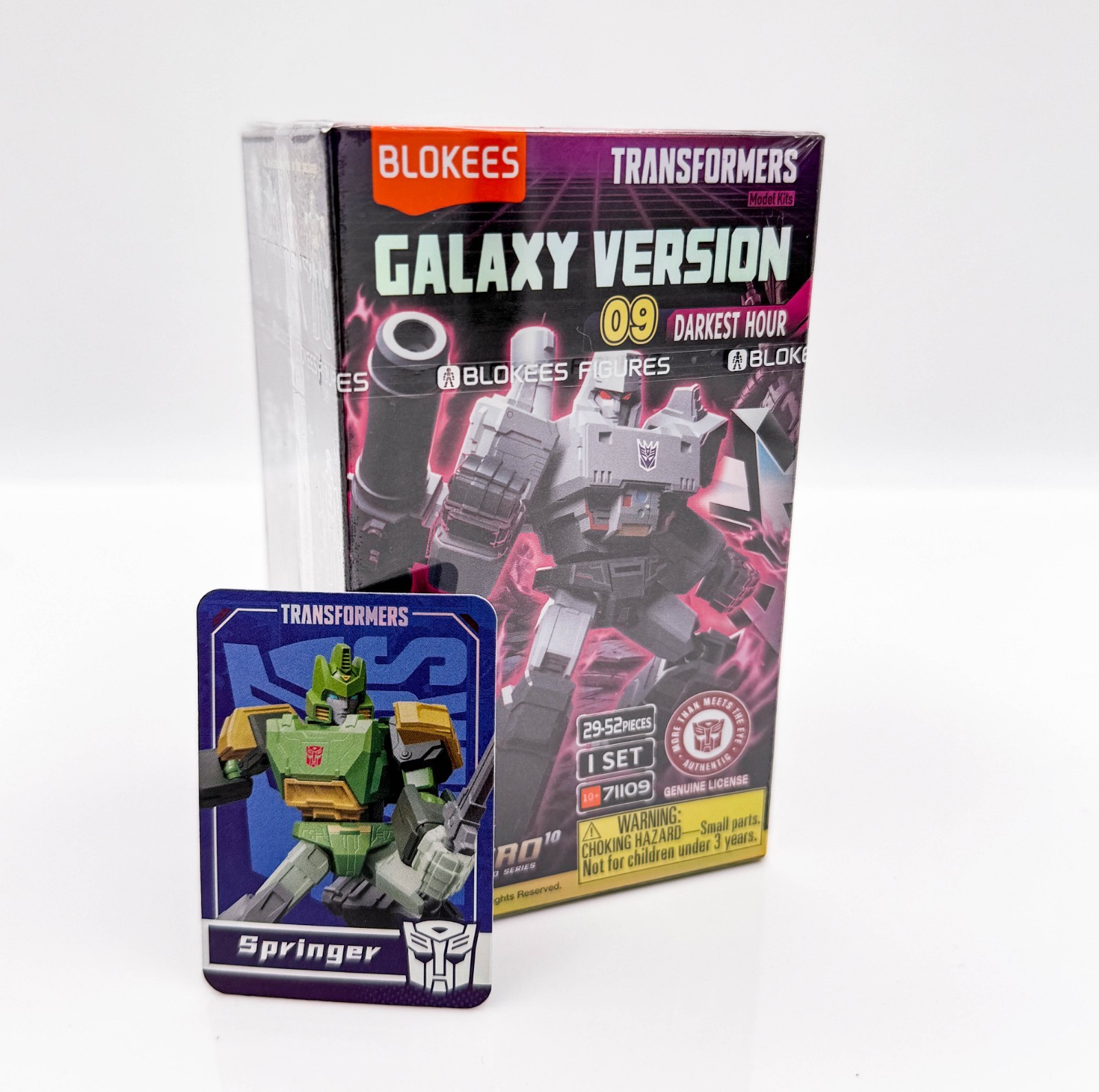 Blokees Transformers Galaxy Version Vol. 09 - Springer Model Kit - New