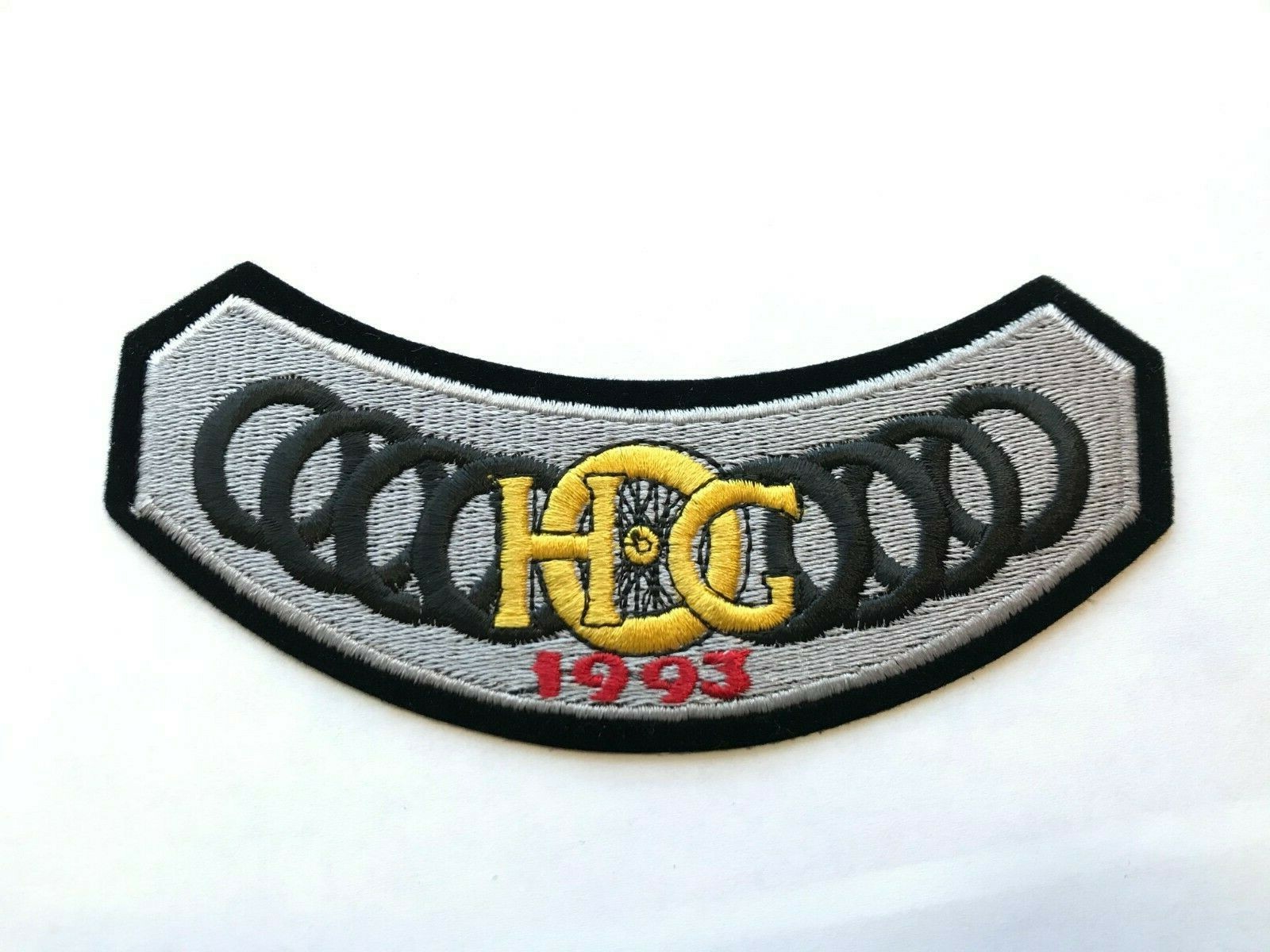 NOS HOG 1993 Harley Davidson Patch Owners Group Badge Vintage HD Vintage NEW