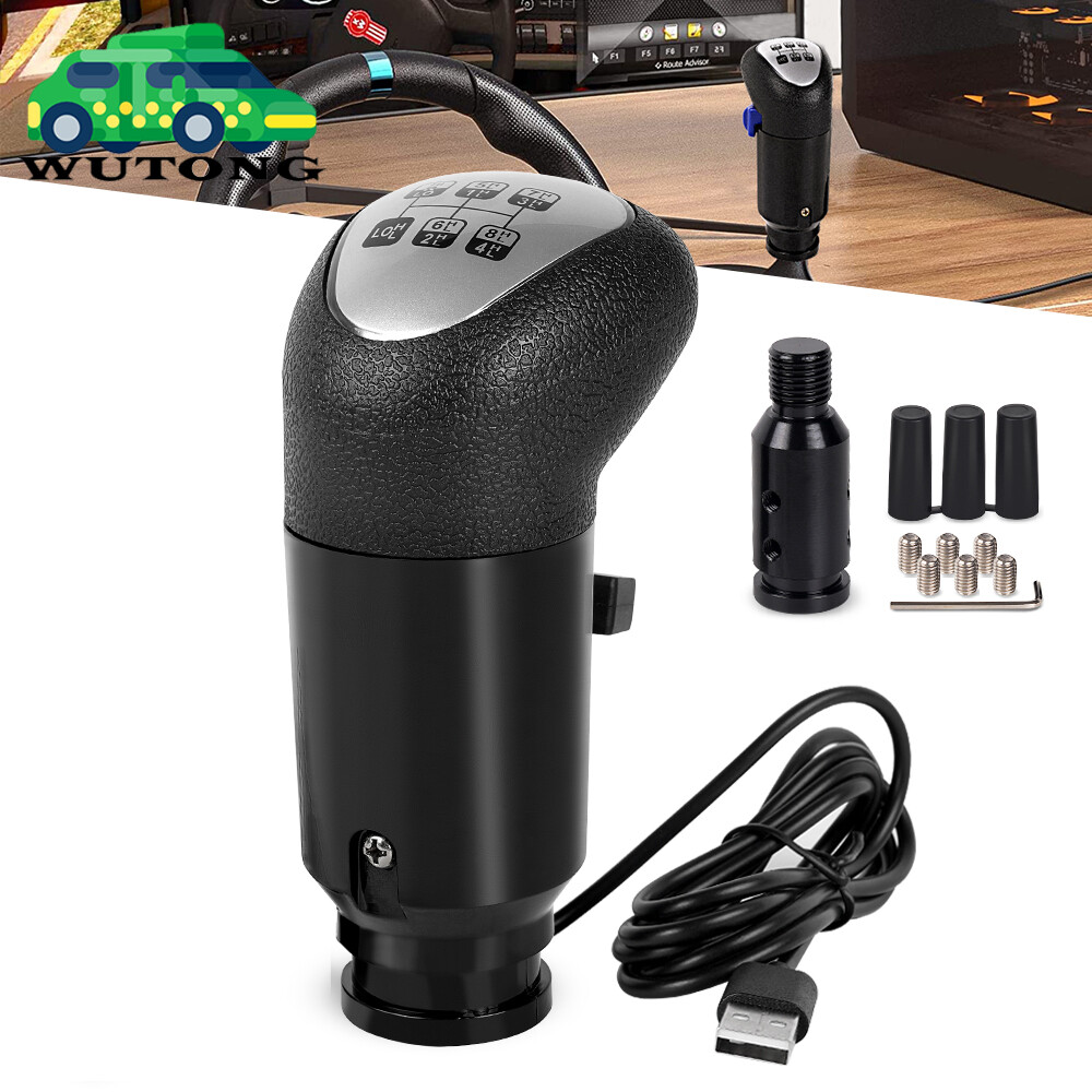 NEW USB Shifter Knob ATS ETS2 PC SIM For Logitech G27 G29 G920 Thrustmaster TH8A