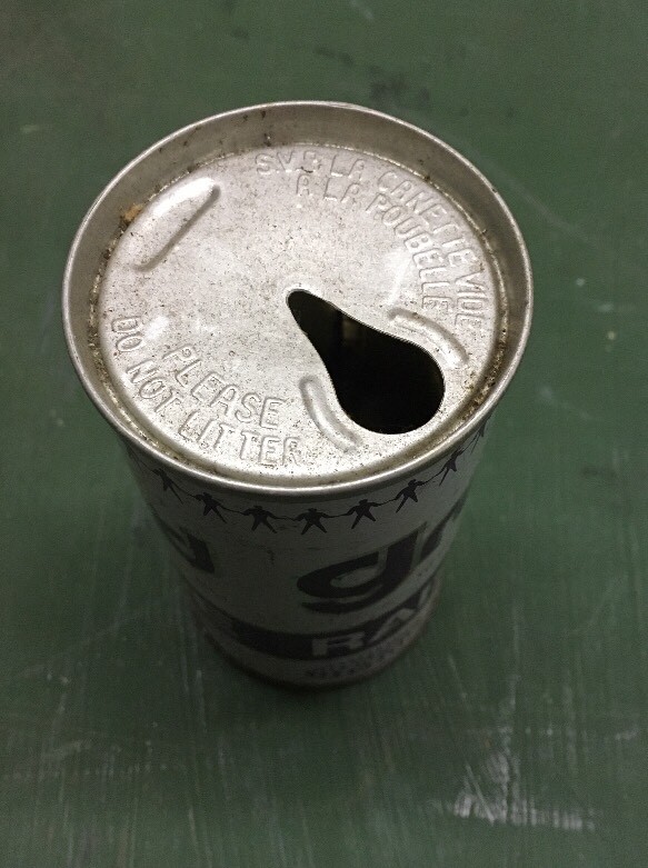 Grad Grape Raisin Empty 10oz Can Rare Vintage