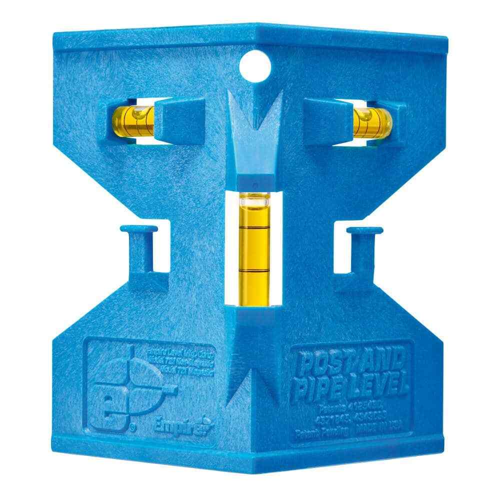 Polycast Post Level 5-1/4 in. Decks Level Post Fences Measuring Layout Tools