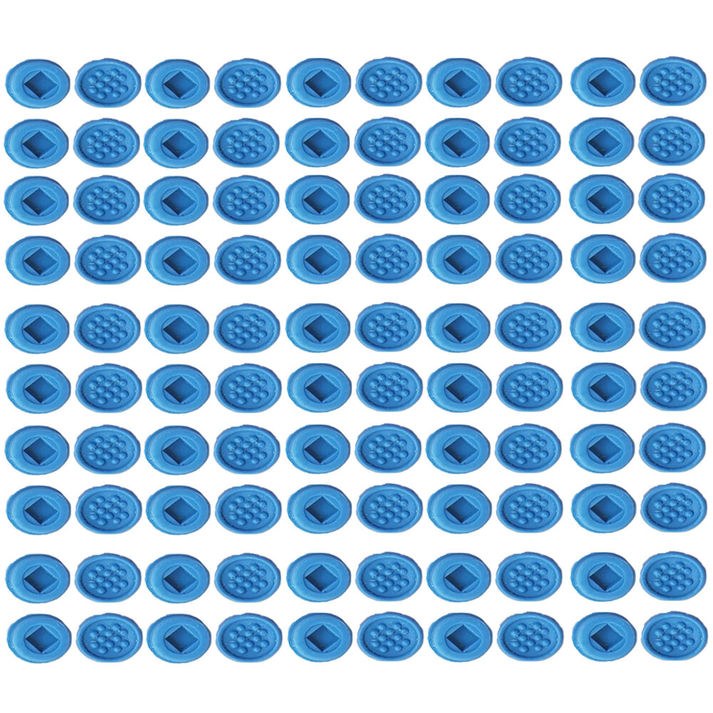 100Pcs 3mmx 3mm Track Point Cap Mouse Pointer Soft Rim For DELL E6400 E6410 NEW