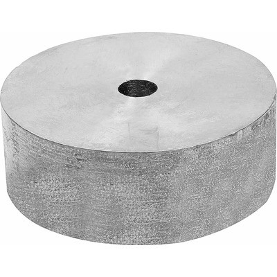 Allstar ALL14177, One Ballast Puck 5 lb Natural Lead Bolt-On