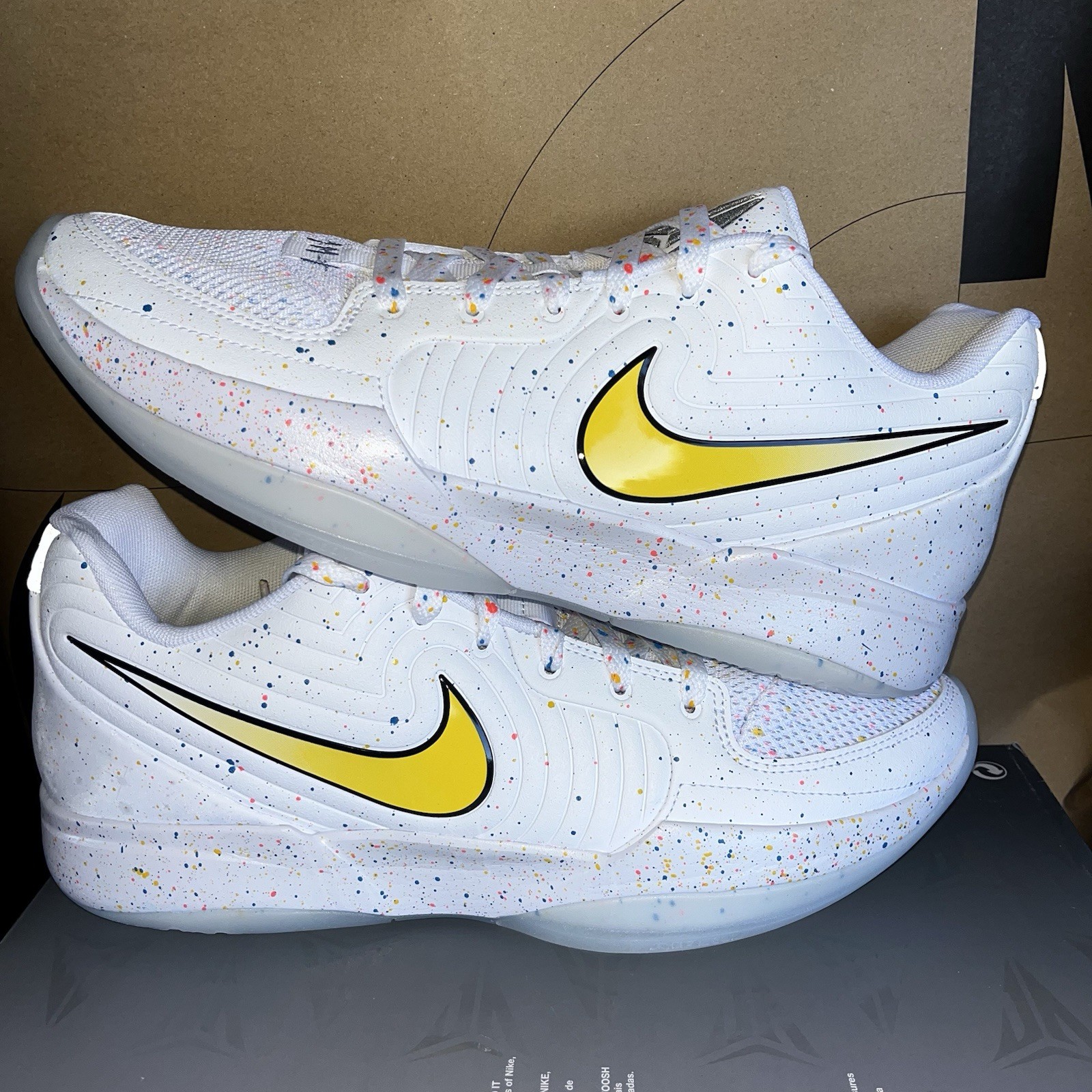 NEW Nike Ja 2 PER Snow White Ja-Breaker Basketball NBY IF1606-100 Men Size 9.5