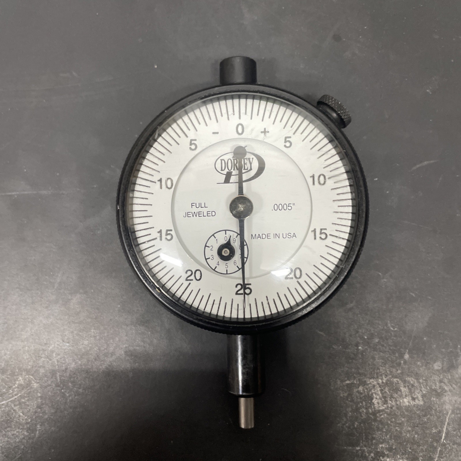 Dorsey Dial Indicator. 2DM250-05/ .250” Travel/ .0005 Grads.