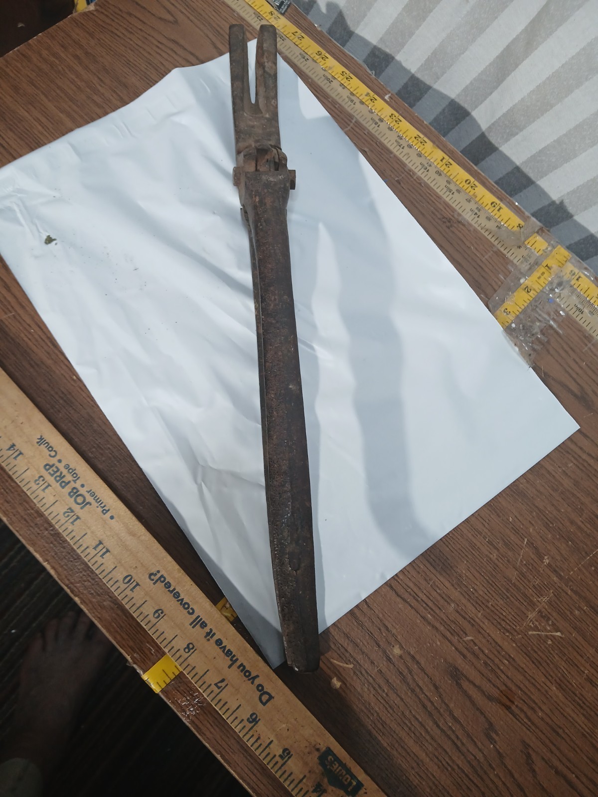 Antique Roof Gutter Nail Puller Very Large.