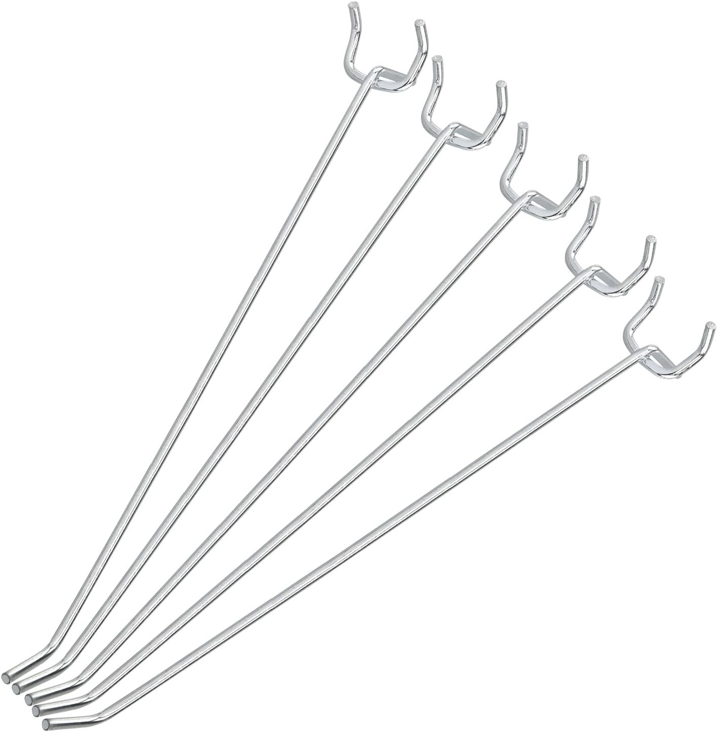 53104A 8” Pegboard Hook Organizer Kit50 Pack Hanging Hooks Set Garage Organizati