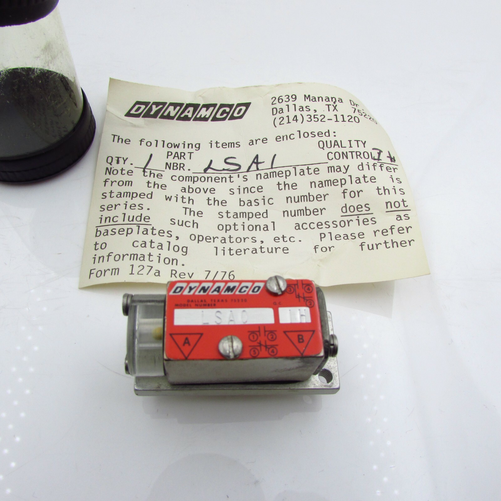NEW Dynamco FCP0 HH  Pneumatic Air Valve FCP3