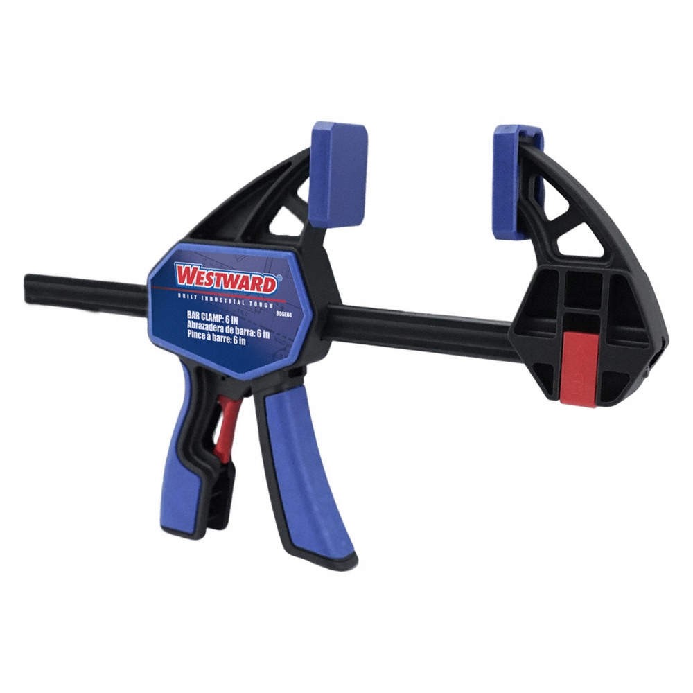 WESTWARD 806EN4 Bar Clamp,Steel,Standard Rail,300lb,80mm 806EN4
