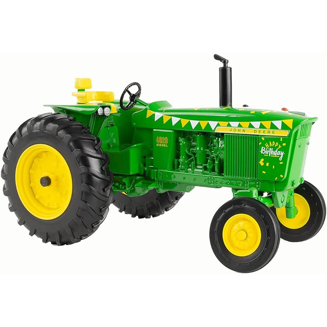 TOMY John Deere LP79896 1:16 Happy Birthday 4020 Tractor