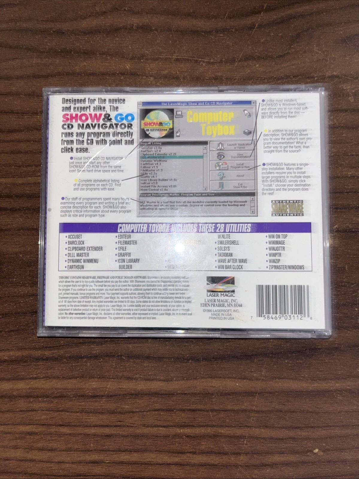 Computer Toybox CD-ROM for Windows