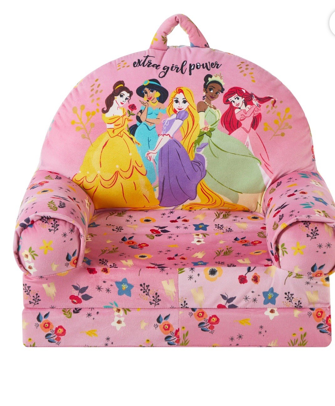 Disney Princess 2-in-1 Flip Out Chair Pink for Kids