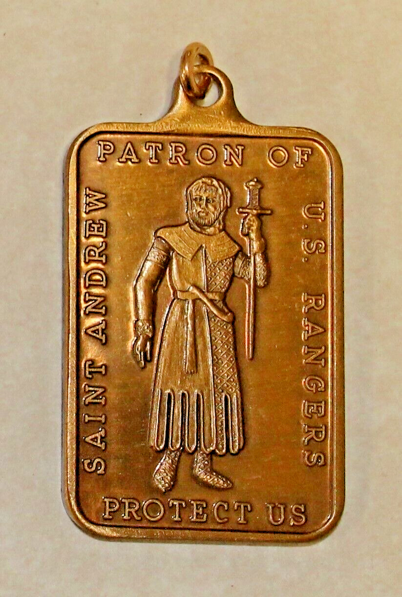 Saint Andrew Patron Saint of Army Rangers/ Ranger Pendant / Challenge Coin