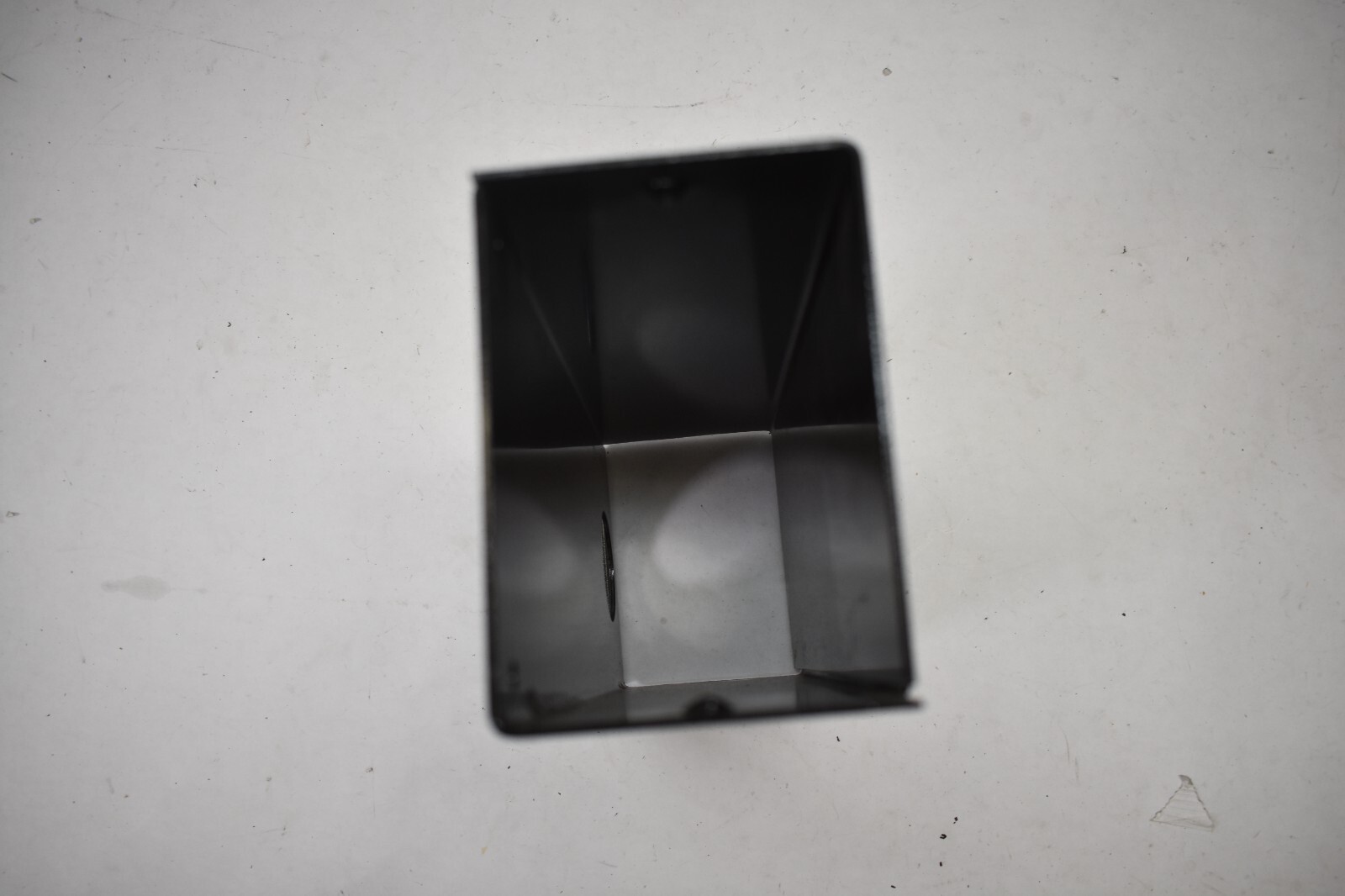 Pneumatic Single Cabinet Console Replacement Leg/Base Black Finish Metal Unit