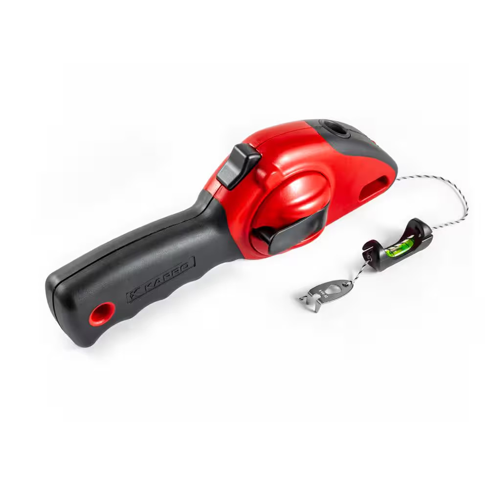Sure Grip Chalk Line with Retractable Line Level