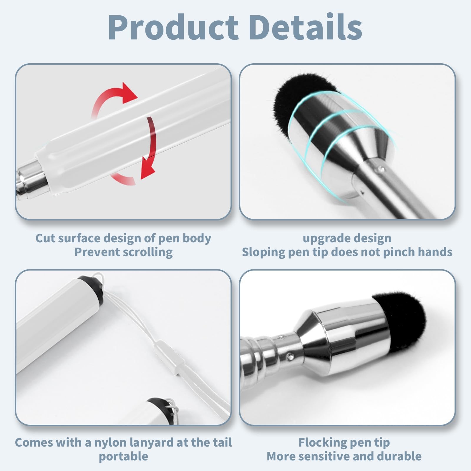 Universal Telescopic Stylus Pen for Touch Screens, Retractable Pointer Stick ...