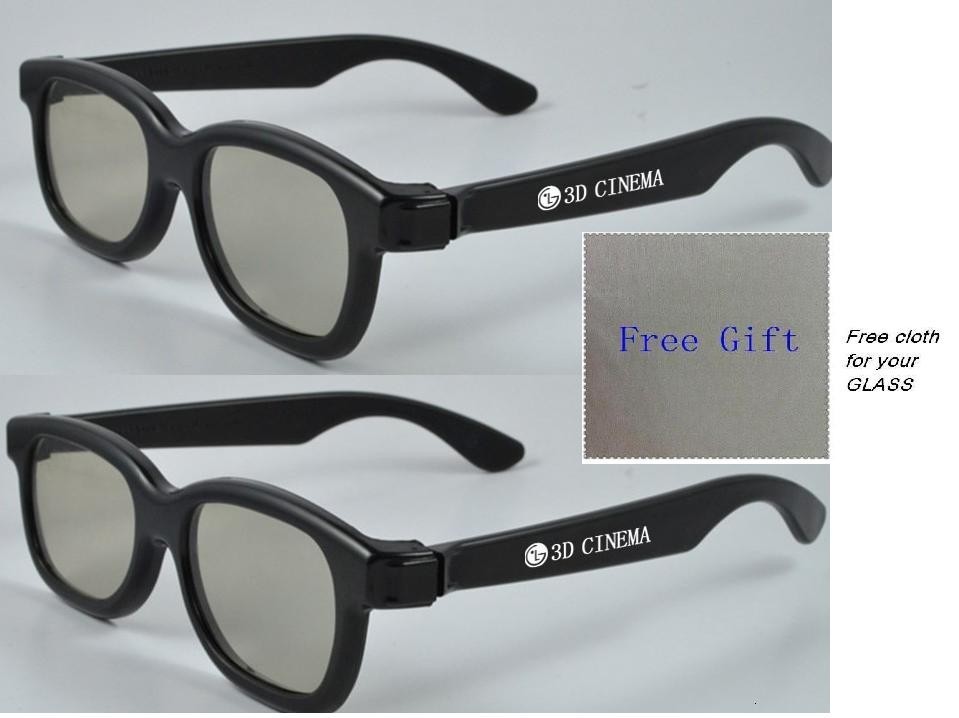 NEW AG-F210 3D Glasses for all LG Passive 3D TV 47GA7900 55GA7900 47LA7400
