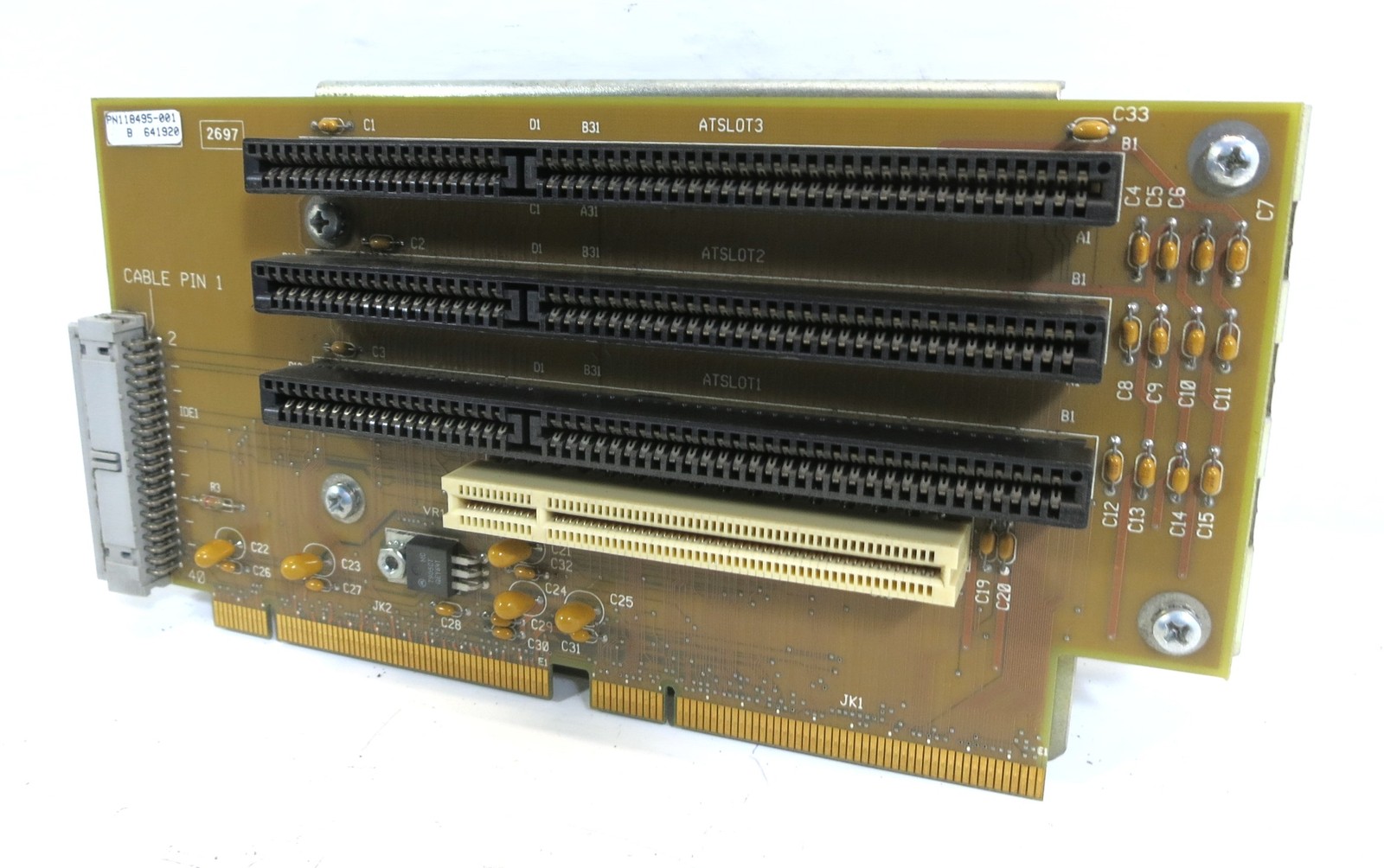 Xycom 118495-001 3-Slot Card Module Board Quantum Pioneer SG Hard Disk Drive