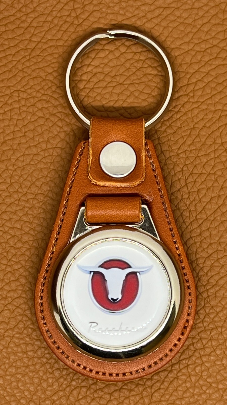 RANCHERO LEATHER PREMIUM TAN KEYCHAIN