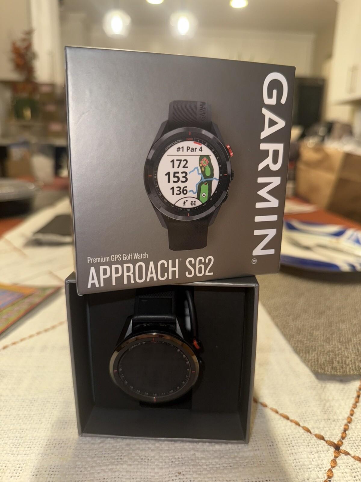 Garmin Approach S62 Premium Golf GPS Smartwatch
