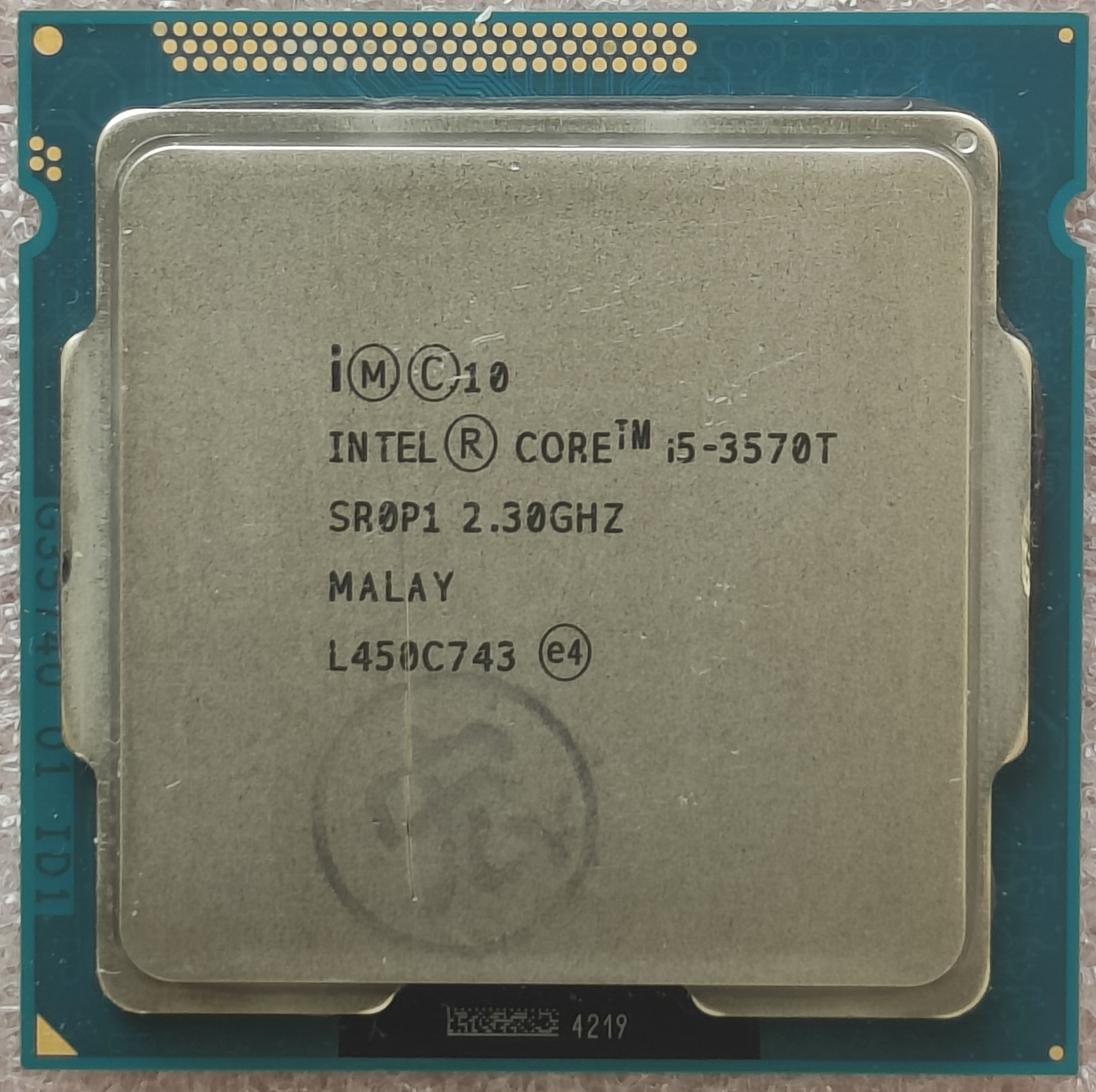 Intel Core i5-3570T SR0P1 Quad Core Processor 2.3 GHz Socket LGA1155 45W CPU
