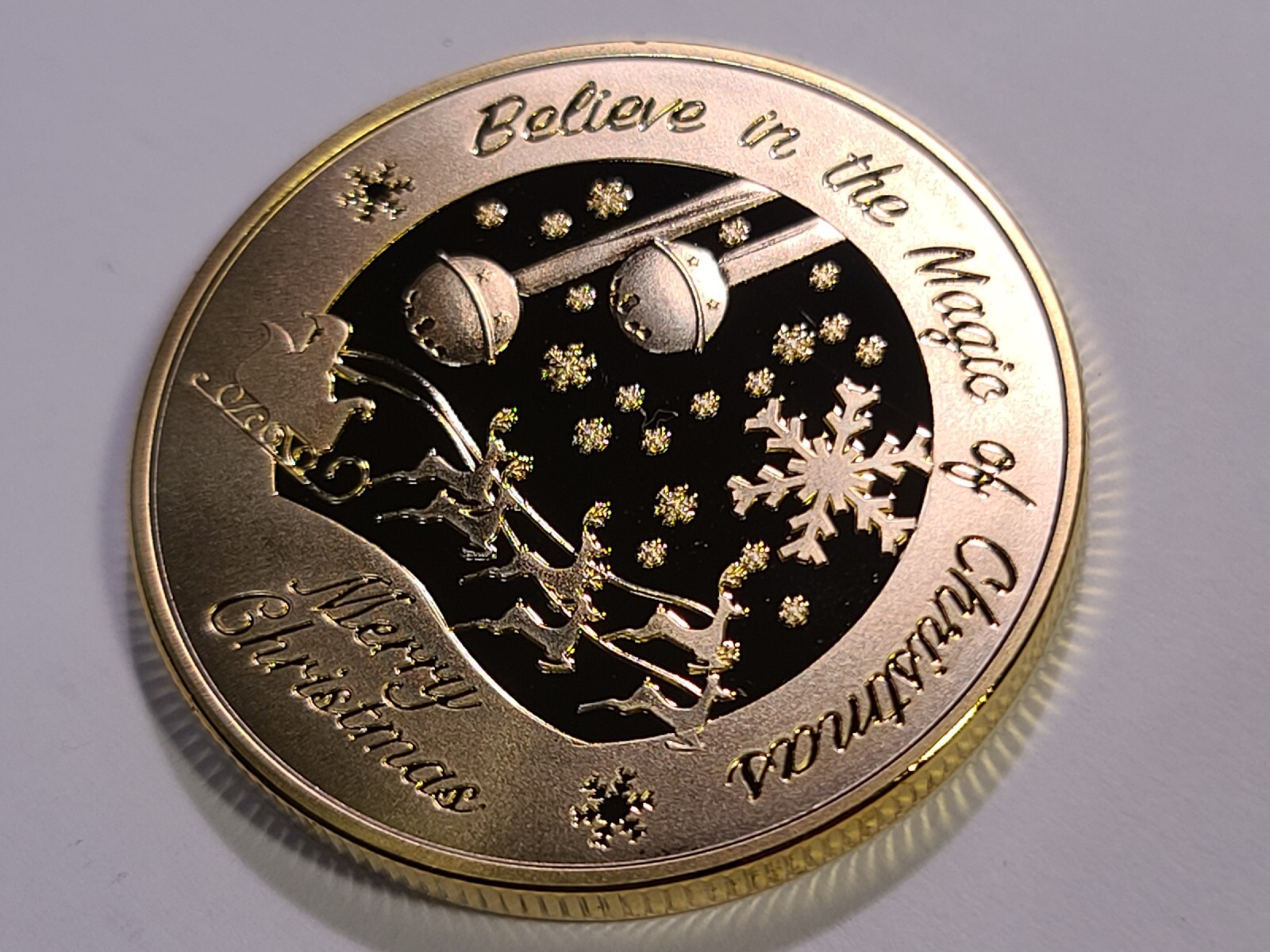 Santa Claus Wishing Coin