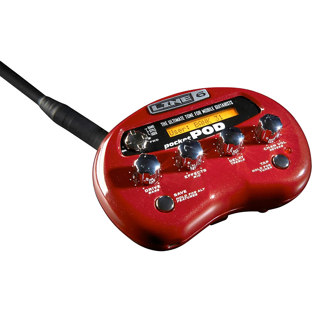 Line 6 Pocket POD Guitar MultiEffects Processor