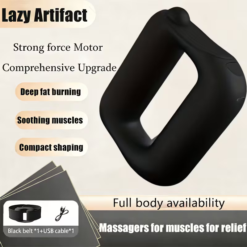 5-in-1 Upgraded Fascia Ring Massager Portable Muscle Relief Belt Full Body Tool
