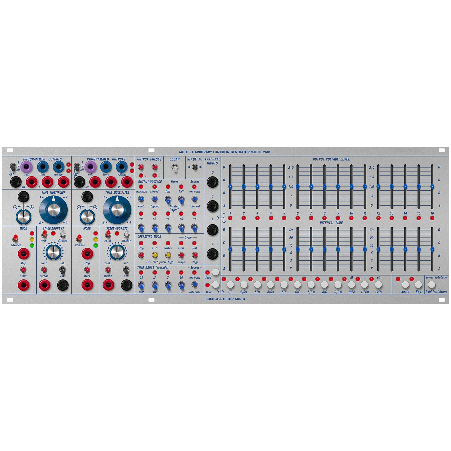 TipTop Audio 248t MARF Multiple Arbitrary Function Generator Module