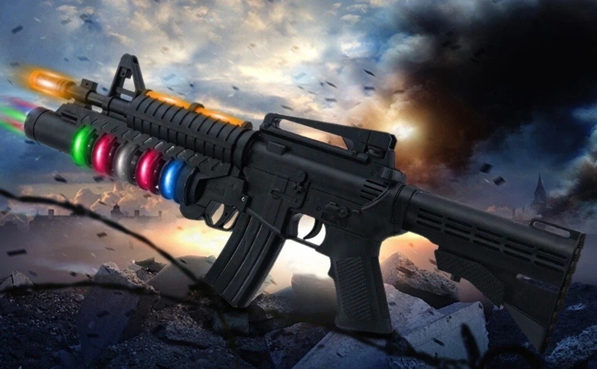 Special Force AK-988 Toy Rifle Features Dazzling Electric Light