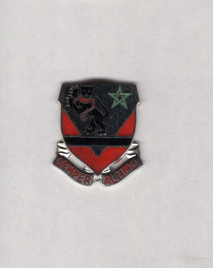 US Army 16th Engineer Bn Obsolete DUI crest c/b clutchback badge V-21