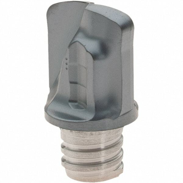 Iscar MM FF Grade IC908 Carbide End Milling Tip Insert TiAlN Finish, 2 Flutes...