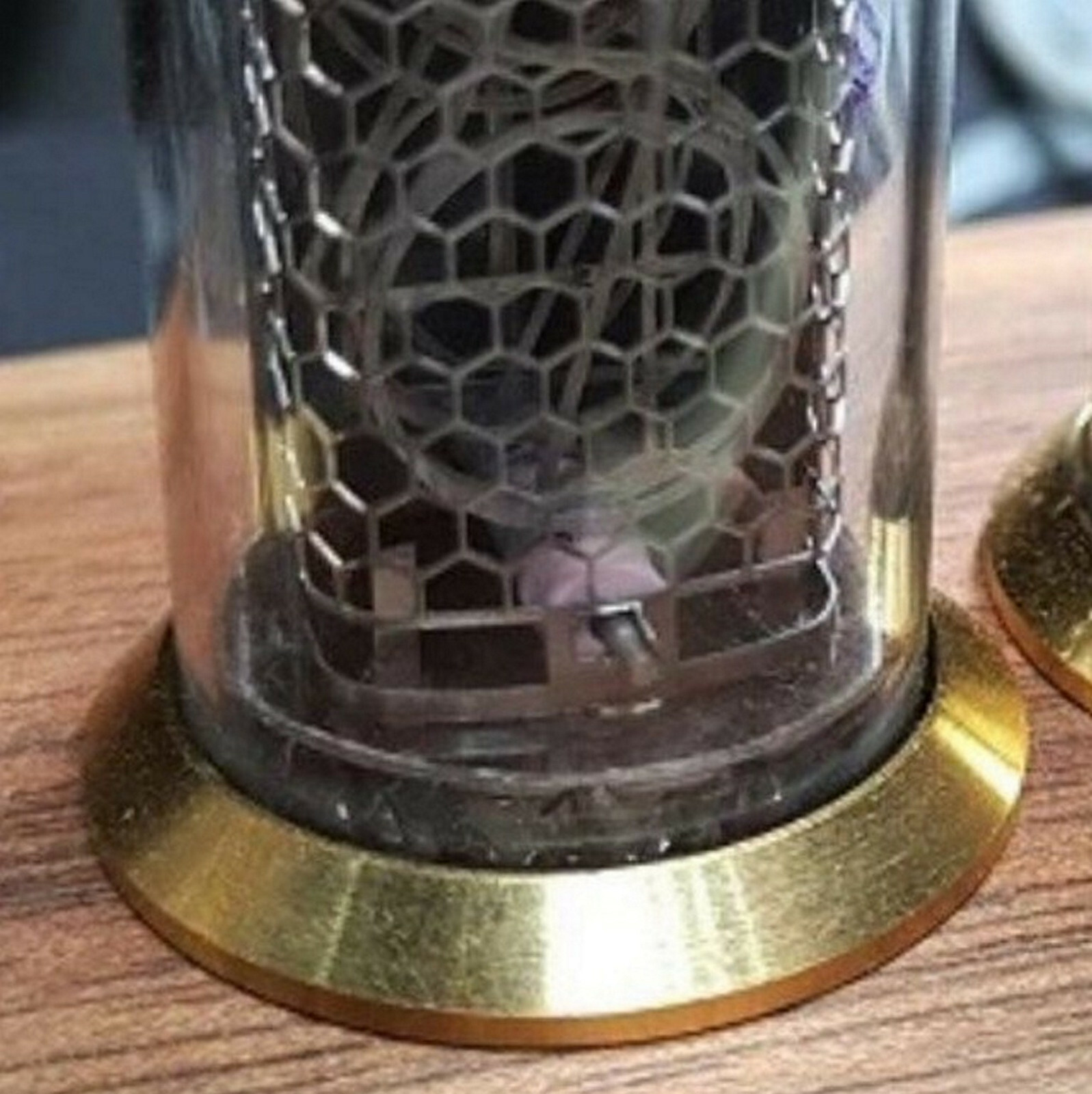 Set of Vintage Brass Rings for IN-8, IN-8-2, IN-14, Z570, Z573, LC531 Nixie Tube