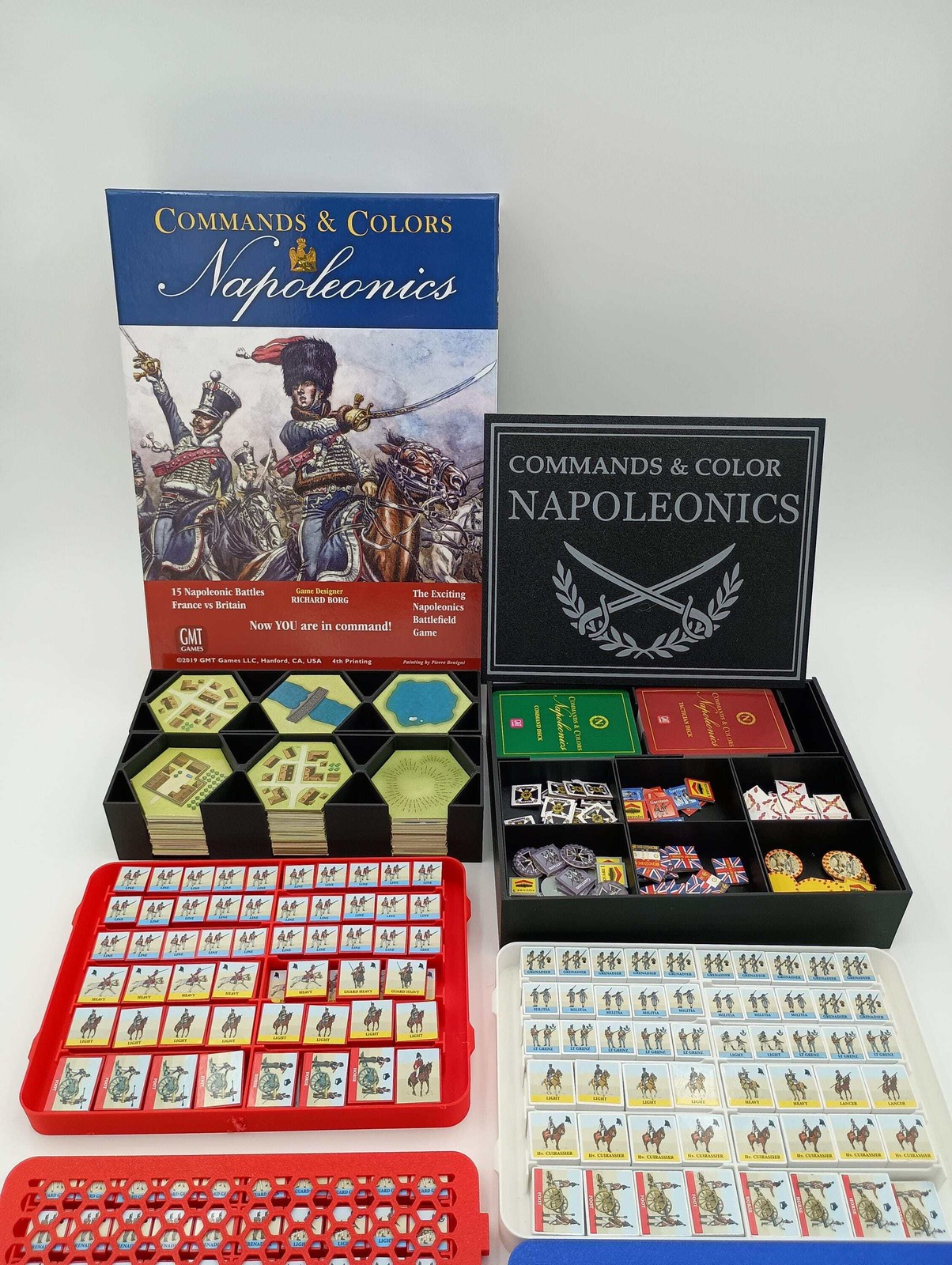 Commands and Colors Napoleonics Storage Organizer: All Expansions Compatible wit