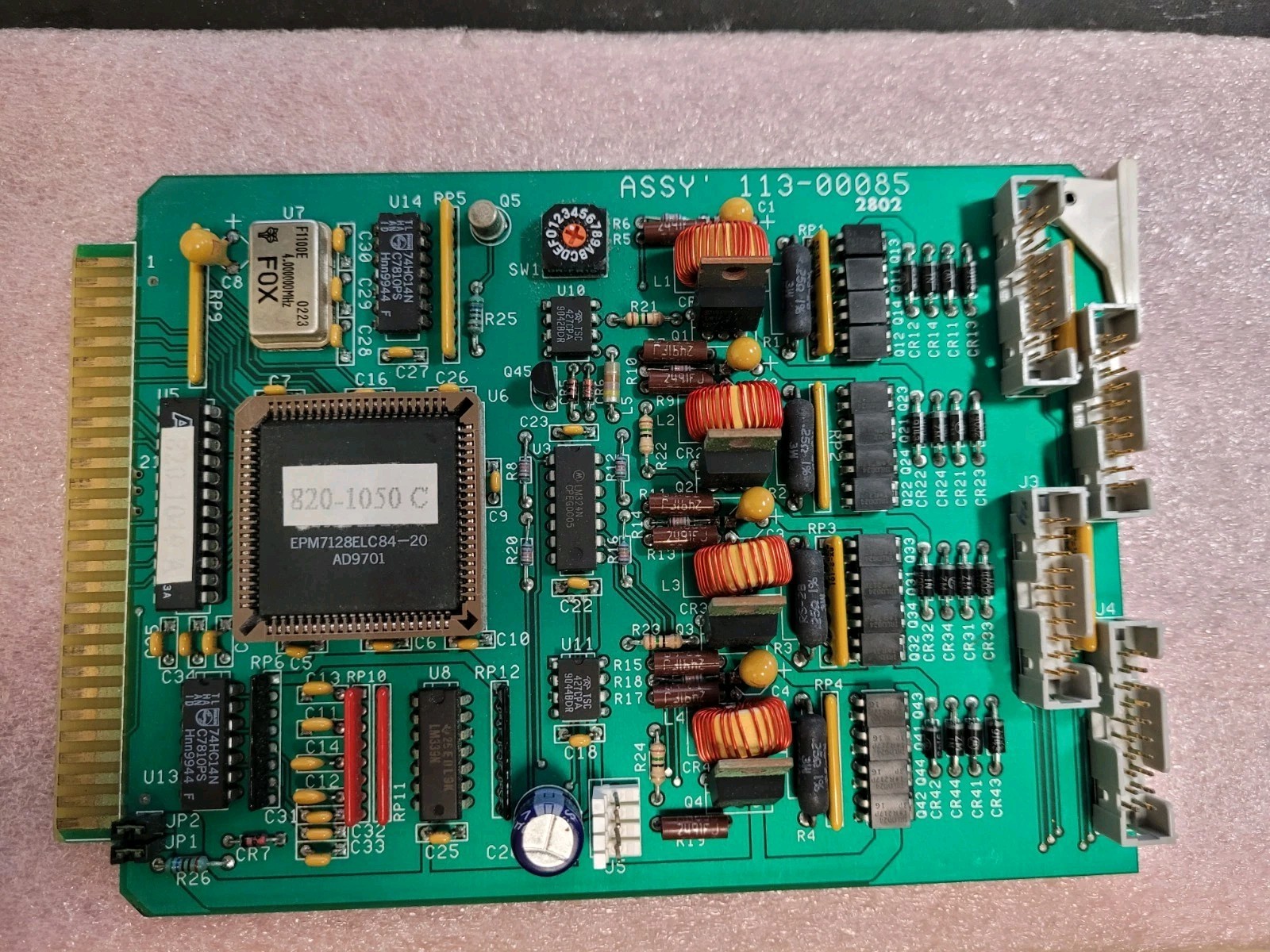 Leeman Labs Teledyne  Hydra AA 113-00085-01 Motor Driver PCB