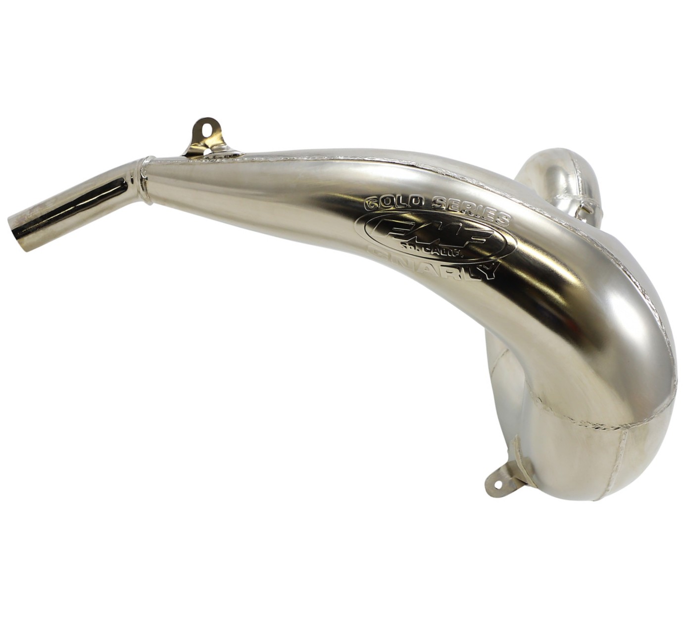 FMF 025280 Gnarly Exhaust Pipe Nickel Plated