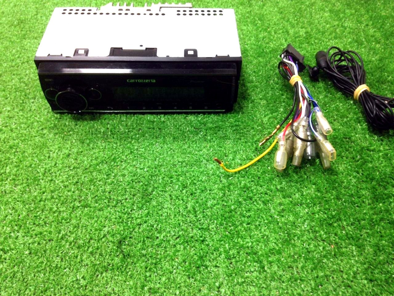carrozzeria MVH-6600 Equalizer Tested Working w/ Harness, Mic Car Audio JDM