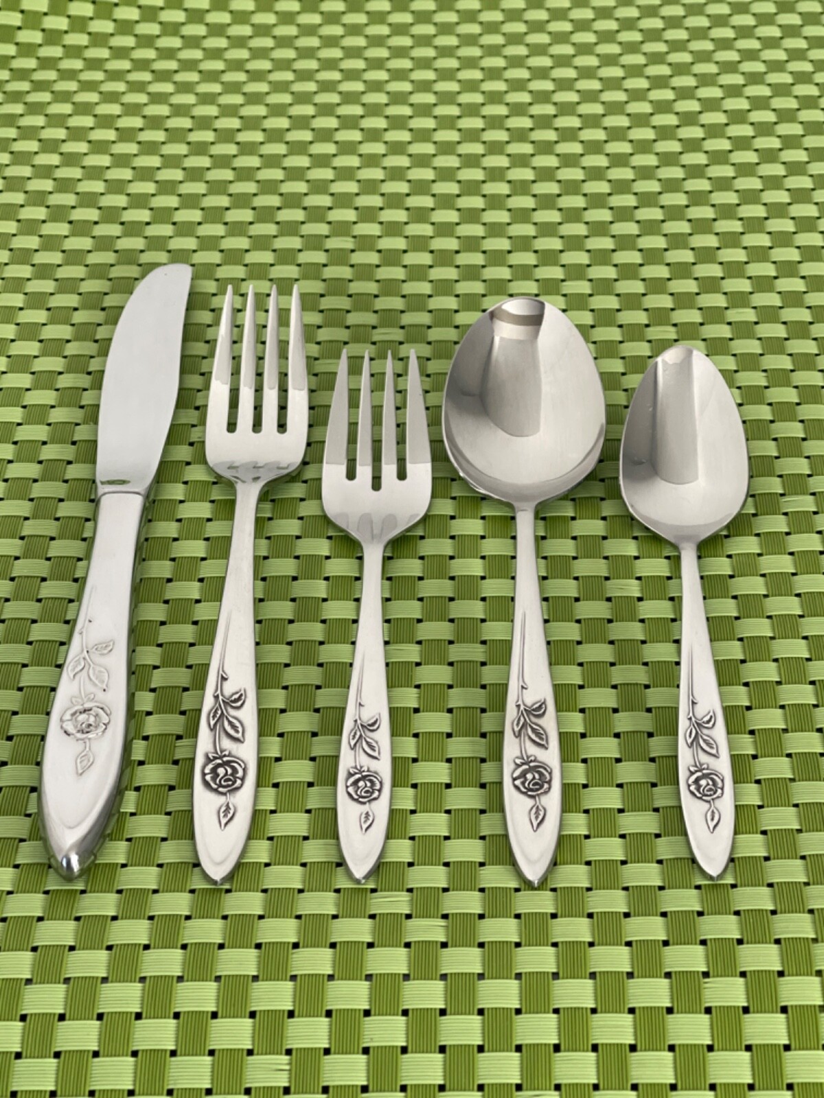 Oneida Community MY ROSE Stainless Betty Crocker Flatware SMART CHOICE A19VG