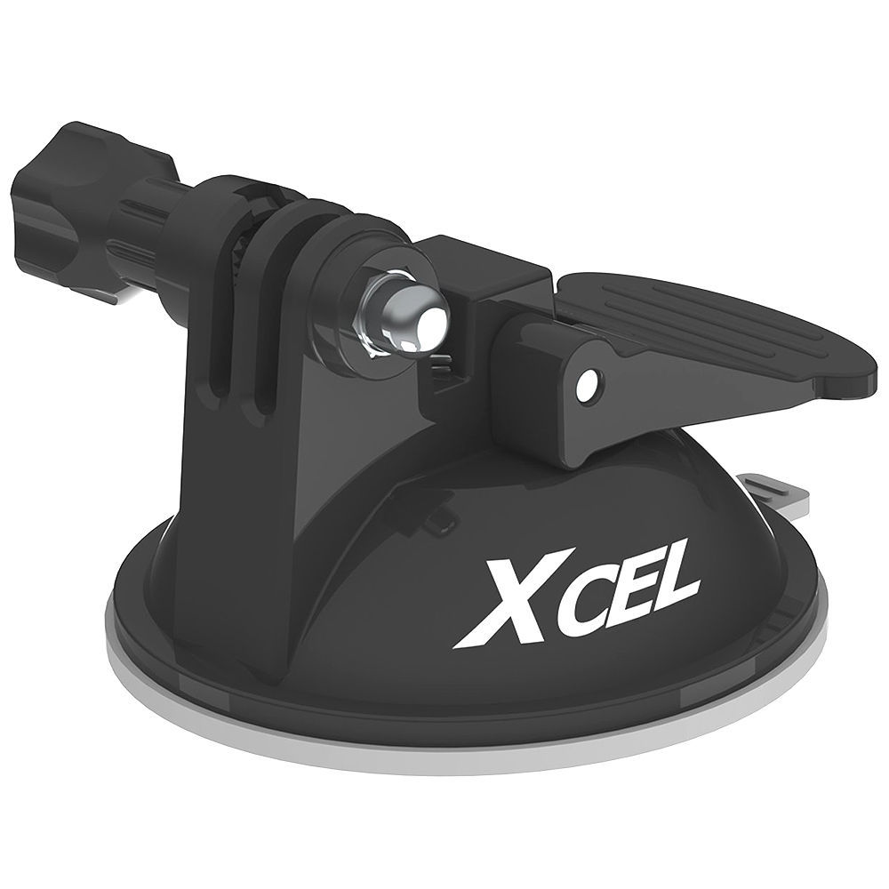 Xcel Action Camera Suction Mount / Heavy Duty Attachment Support / Black XHD-SM