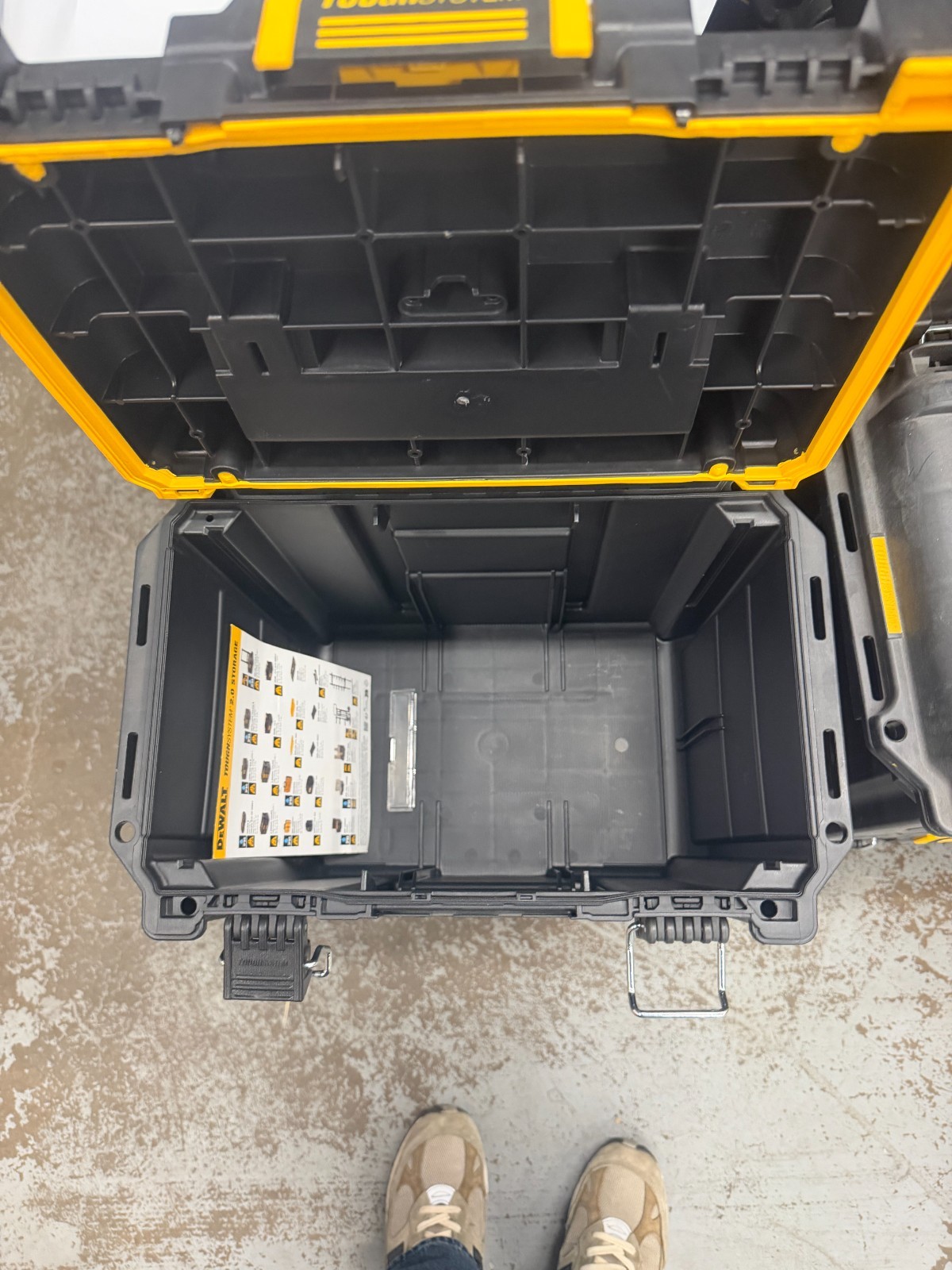 DEWALT 15.25 in. ToughSystem 2.0 Compact Deep Tool Box