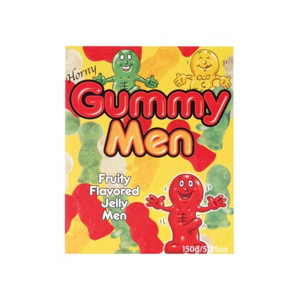 Horny Gummy Men Fruit Flavored Gummies Novelty Gag Gift 5.35oz