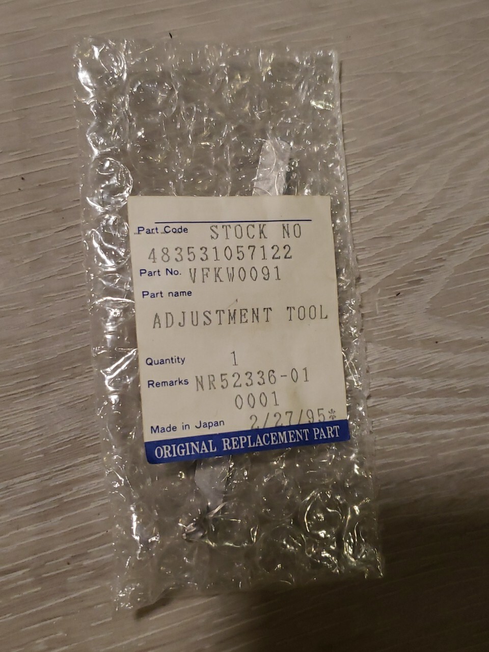 NEW OEM VFKW0091 Panasonic Test Tool NOS Adjustment Tool