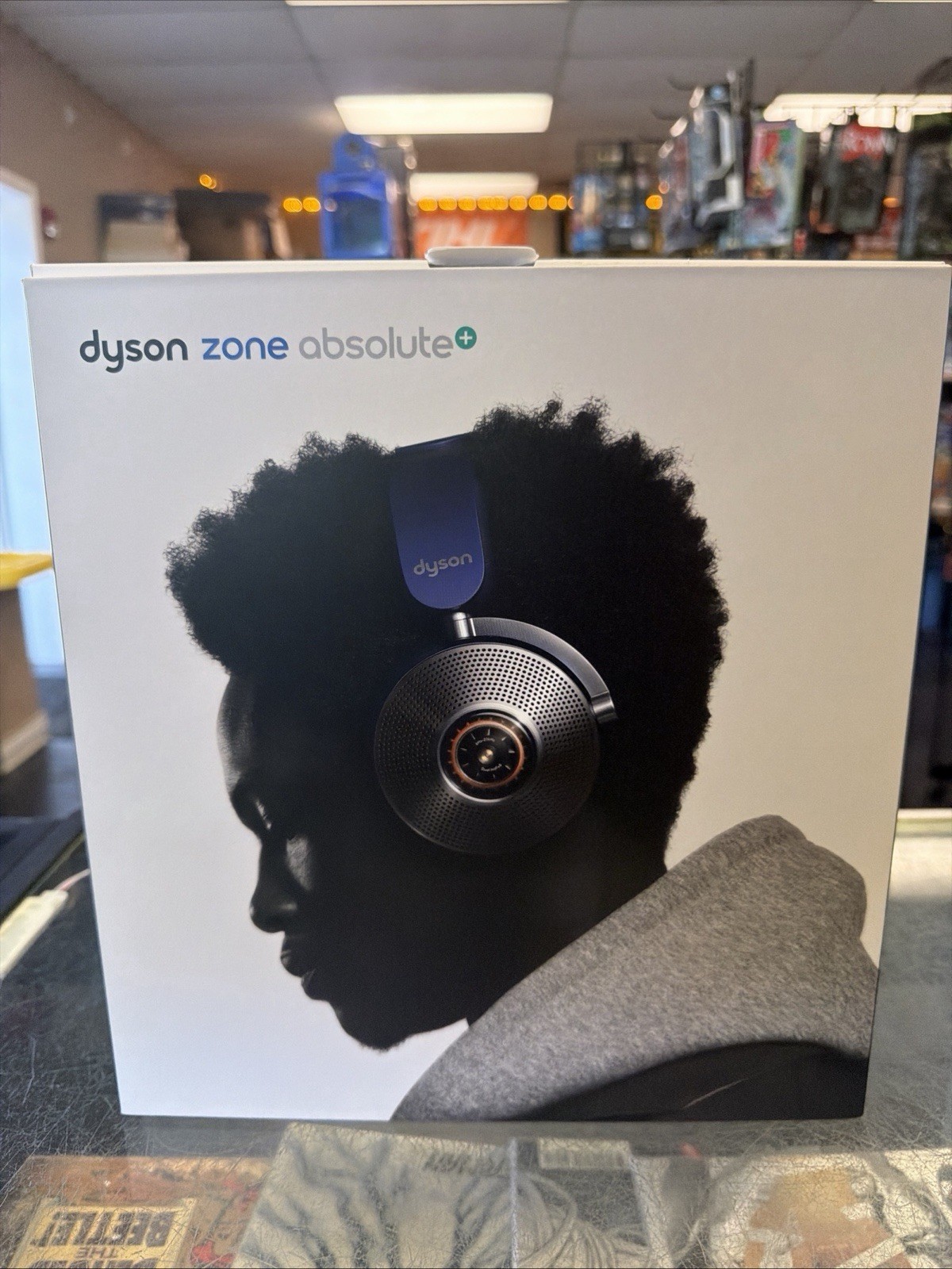 Dyson Zone Absolute+ Prussian Blue/Bright Copper Air Purifying Headphones - NEW