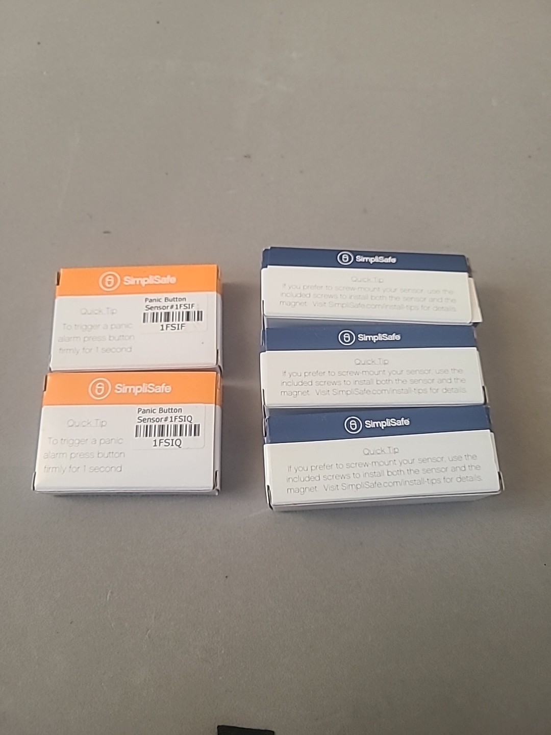Simply Safe Home Security Entry Sensor Panic Button Lot