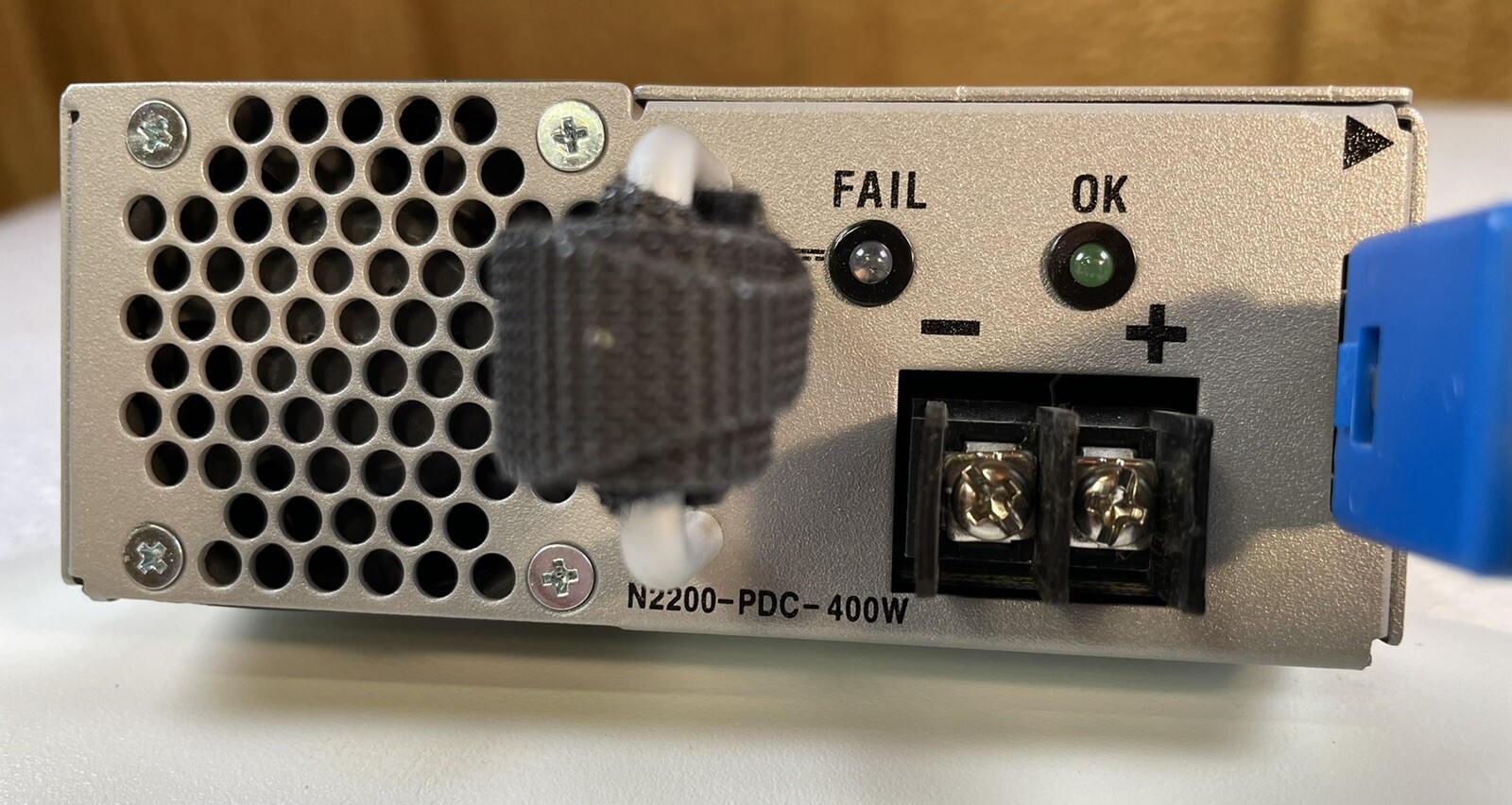 Cisco N2200-PDC-400W Nexus 2k/3k DC Power supply Std airflow port side exhaust