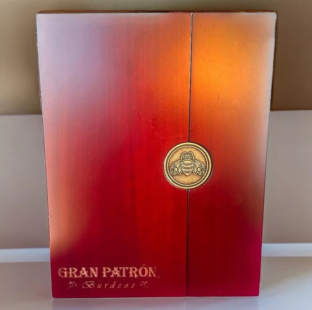 EMPTY Gran Patron Burdeos Empty BOTTLE W Box Collectible , 750 ML